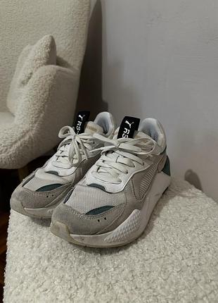Шкіряні кросівки puma оригінал