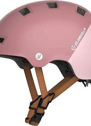 Велосипедный шлем glamvilla color your sports защитный регулируемый велосипедный шлем, размер s 48 - 53 см