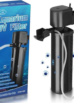 Аквариумный uv-фильтр tararium ctuv-h8f фильтр для пресноводного аквариума