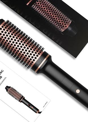 Термощітка для укладання волосся 38 мм hair styling comb wt-115 електрична щітка для укладання волосся з регулюванням температури