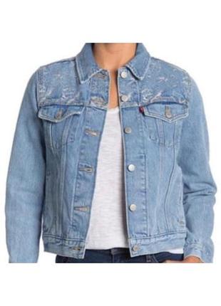 Джинсова куртка від levi's 2