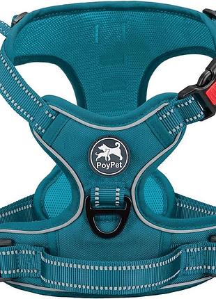 Регулируемая шлейка для собак l poypet no pull dog harness светоотражающий жилет для собак