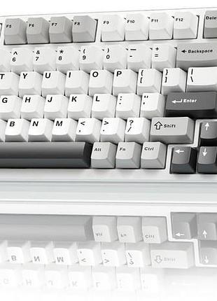 Бездротова механічна клавіатура aula f99 універсальний аксесуар із трьома режимами під'єднання
