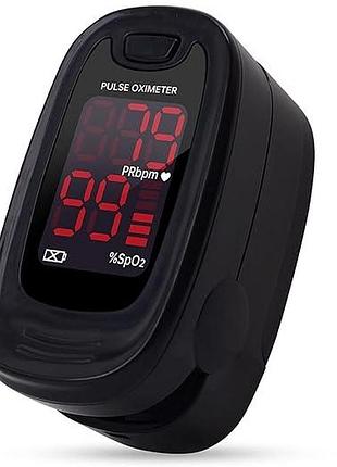 Пульсоксиметр liorque pulse oximeter cms50dl напальчниковый монитор насыщения крови кислородом