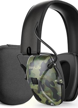 Захисні навушники electronic shooting sports folding earmuff електронні навушники для стрільби+підсилення звуку