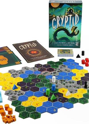 Настільна гра osprey games cryptid дитяча конкурентна настільна гра на дедукцію