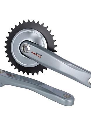 Велосипедный шатуны shimano front chainwheel fc-c6000 33t 170 мм 33 зубца алюминиевые шатуны для велосипеда