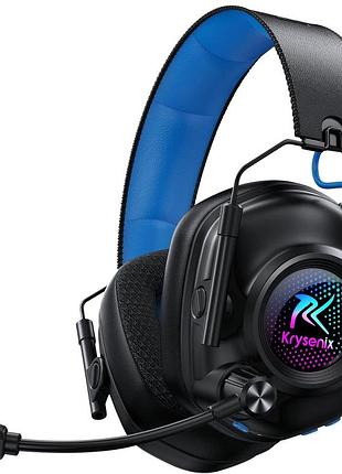 Беспроводная игровая гарнитура 1200 мач 2,4 ггц krysenix kgh2 игровые беспроводные bluetooth-наушники