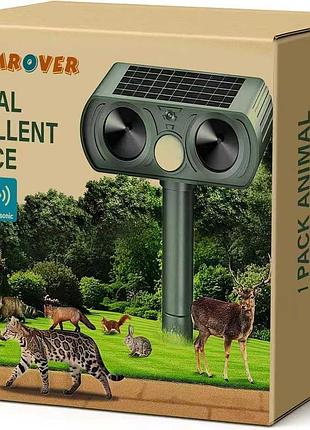 Ультразвуковой отпугиватель животных roamrover animal repellent device уличный отпугиватель животных для защиты сада