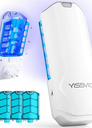 Електрична пастка для комах wl-1 yissvic flying insect trap 9 вт електроволочка для мошок зі змінними пластинами