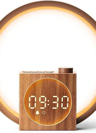 Будильник/вуковой генератор для сна dreamegg sunrise yf-03 многофункциональный будильник с регулировкой яркости