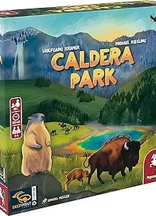 Настільна гра "кальдера парк" caldera park стратегічна гра для сім'ї