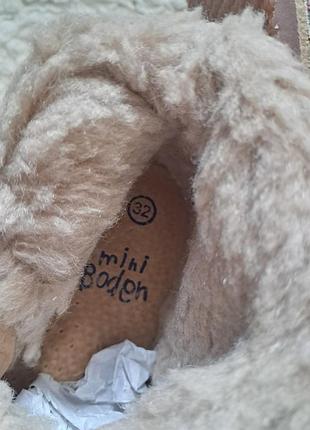 Ботинки замшеві "mini boden ". 3