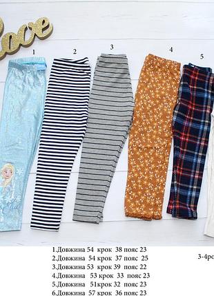 Лосины для девочки 3-4 года