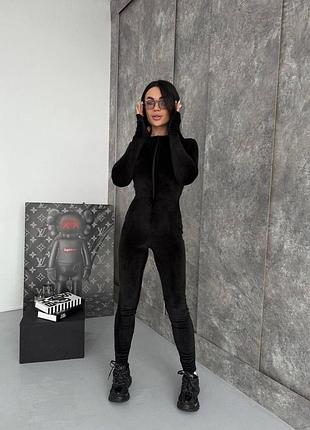 ❤️‍🔥стильний комбінезон - це "must-have" у гардеробі, який точно не залежиться в шафі. чорний