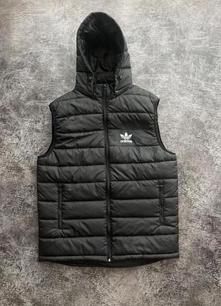 Жилетка adidas чорна 2