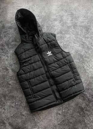Жилетка adidas чорна 5