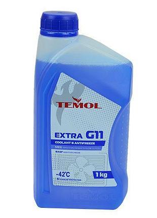 Антифриз синий 1 л -42°с g11 temol extra