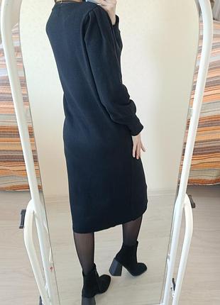 Вовняна сукня міді massimo dutti 3