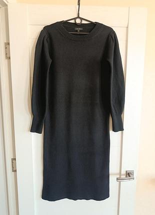 Вовняна сукня міді massimo dutti 7