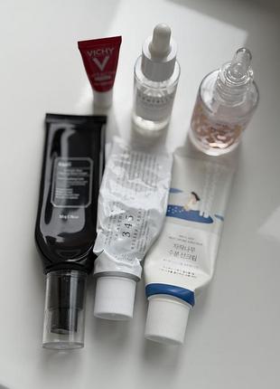 Лот косметики round lab, hugs, skin1004, dr althea 345, dr klairs, vichy