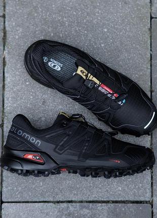 Кроссовки salomon speedcross 4 black 4