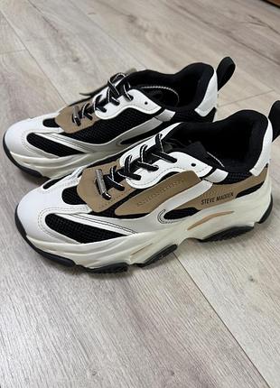 Жіночі шкіряні кросівки steve madden оригінал,р39