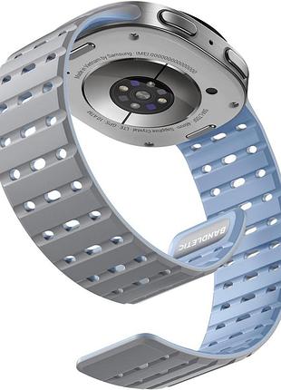 Ремінець для samsung galaxy watch 8/watch 8 classic 40/44 мм bandletic магнітний силіконовий ремінець для смарт-годинника