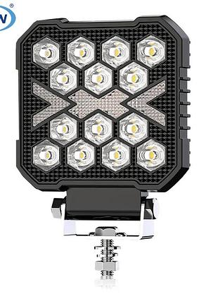 Рабочий фонарь 12 в/24 в led work lights дополнительная фара/рабочий фонарь для грузовиков/квадроциклов 42 вт