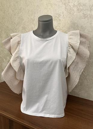 Ефектна блуза бренду zara 8