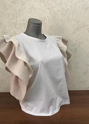 Ефектна блуза бренду zara 6