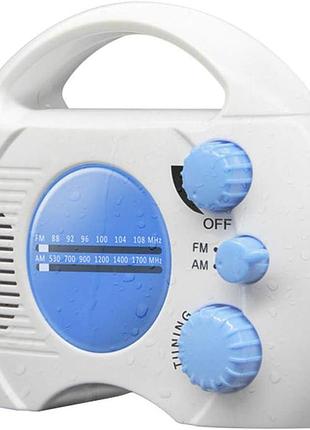 Водонепроницаемое радио для душа pohove am/fm shower radio sy-910 портативный радиоприемник для ванной комнаты