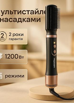 Фен бытовой для волос, фен-расческа с режимом холодного обдува, стильный фен для укладки волос so-73