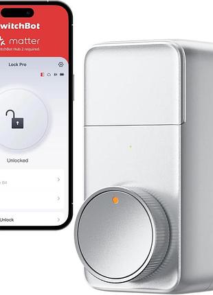 Розумний замок switchbot lock pro w3500000 інтелектуальний замок із безключовим доступом