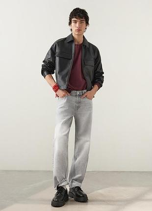 Джинсы bershka прямого кроя 0093/211/811