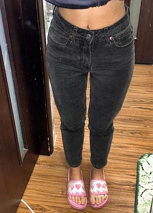 Джинси h&m 34 / xs графітові