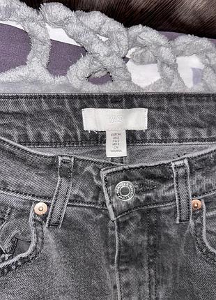 Джинси h&m 34 / xs графітові 4