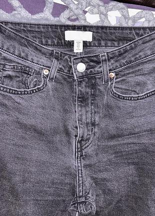Джинси h&m 34 / xs графітові 5