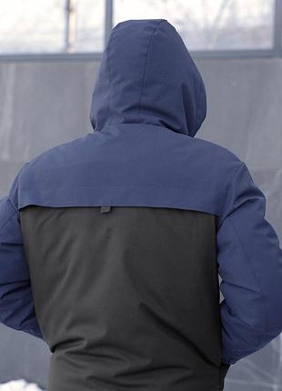 Парка pobedov navy черно-синий 6