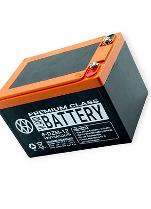 Аккумулятор 12v 15а (150x100x100) тяговый agm vland 6-dzm-12 15