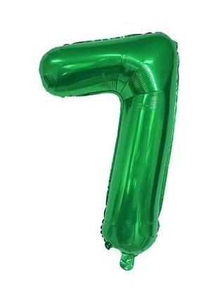Фольгированная шарик 75 см цифра 7