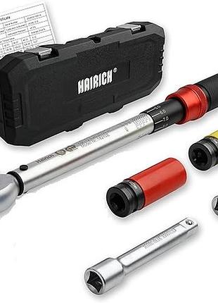 Динамометричний ключ 40-210 нм hairich 1/2" drive 18210e професійний динамометричний ключ 1/2 дюйма