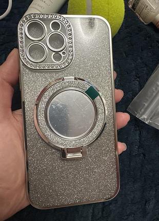 Новий чохол з блискітками на iphone 13 pro max та на 11 pro max