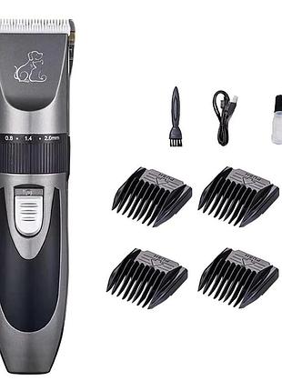 Машинка для стрижки собак pet clepper pro набор для стрижки и ухода за шерстью животных