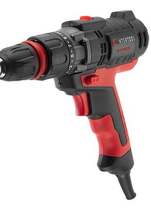 Шуруповерт електричний intertool-storm 420вт x 0.8-10мм dfr (wt-0110)