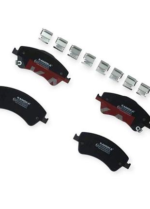 Колодки тормозные toyota corolla (2002-), auris (2007-), urban cruiser (2009-),verso s (2010-), lexus hs передние kamoka