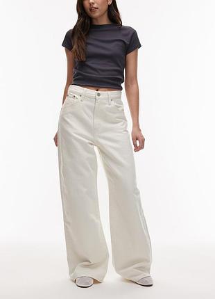 Джинси levis cinch baggy 28р молочного кольору