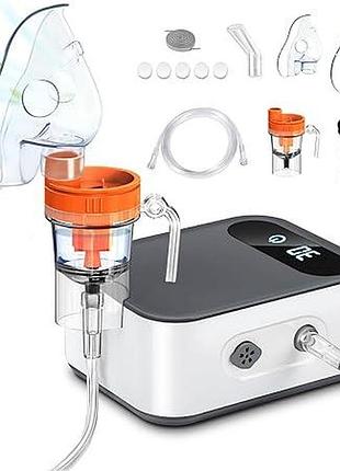 Електричний інгалятор lifoci compresor nebulizer cnb69008 небулайзер з таймером, маскою для дітей і дорослих