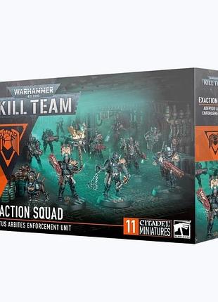 11 шт. набор миниатюр kill team exaction squad стартовый набор миниатюр для настольной игры warhammer 40,000