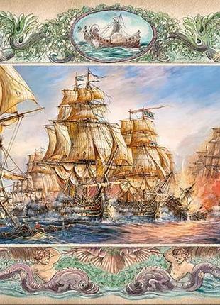 Пазл морская битва 2000 элементов cherrypazzi 2